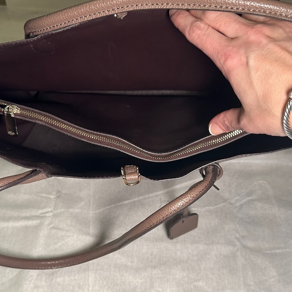 Kate Spade Brown Leather Tote - Picture 4 of 5